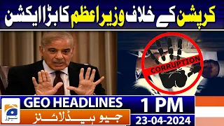 Geo Headlines 1 PM | Karachi closes roads ahead of Iranian president arrival | 23rd April 2024