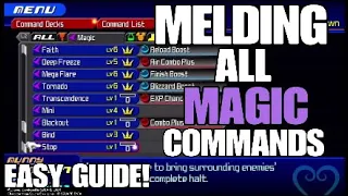 How to Easily Get ALL Deck Commands for Magic - Kingdom Hearts Birth by Sleep