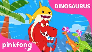 T rex pakai topeng Bayi Hiu | Lagu Dinosaurus | Lagu Anak Bahasa Indonesia | Pinkfong dan Baby Shark