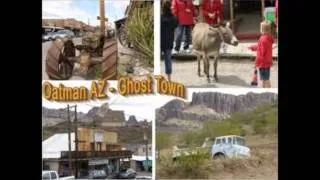 The Haunted Oatman Hotel in Oatman Arizona