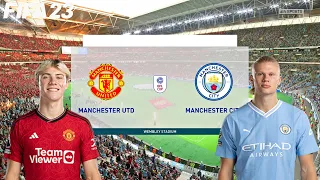 FIFA 23 | Manchester United vs Manchester City - Carabao Cup - PS5™ Full Gameplay