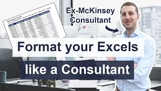 Excel Formatting Tips for Consultants