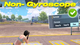 Become Non Gyro Pro Player ( PUBG Mobile & Bgmi) Non Gyro Sensitivity Guide/Tutorial