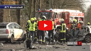 2021 12 08 Tödlicher Unfall nach missglücktem Überholmanöver auf der B71