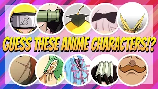 ANIME CHARACTER QUIZ | Guess Anime Characters from Random Body Parts | Anime Quiz (Easy - Hard)!!