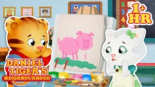 Daniel and Katerina Fix a Painting Mistake | New Compilation | Cartoons for Kids | Daniel Tiger