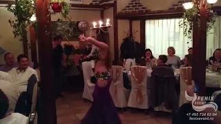 Заказать танец живота на праздник, свадьбу, юбилей в Москве - восточный танец  на корпоратив -Малика