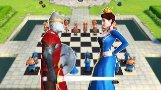 Battle Chess Game of Kings | Part 4: thế cờ cũ nhưng hiệu quả | Game cờ vua hình người 3D