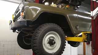 1988 UAZ 469, Undercarriage Overview, AlphaCars