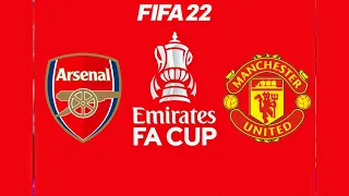 FIFA 22 | Arsenal vs Manchester United - FA Cup Final - Full Gameplay