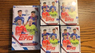 Hobby vs Retail Battle! Which is Better? 2021/2022 Topps Champions League Opening