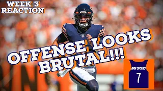 FIRE MATT NAGY ASAP!!!! || Chicago Bears vs Cleveland Browns Week 3 Postgame Reaction