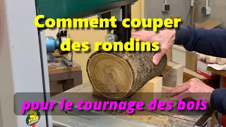 Comment couper des rondins pour le tournage des bols