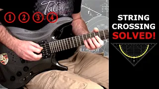 These 4 Easy Exercises will SOLVE your string crossing problems!