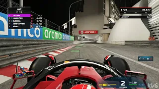 F1 22 - Circuit de Monaco - Monaco (Monaco Grand Prix) - Night Gameplay (PS5 UHD) [4K60FPS]