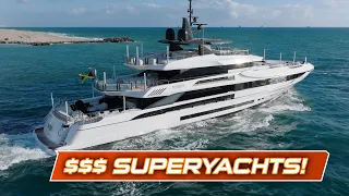 Big Money Superyachts! TOP 15 at Boat Show Exodus