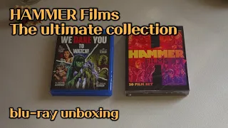 blu-ray unboxing: HAMMER films the ultimate collection