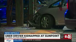 Uber driver kidnapped and held at gunpoint