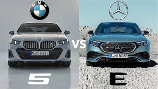2024 BMW 5 Series (G60) vs Mercedes-Benz E-Class (W214) - Which is the BEST Luxury Sedan?