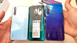 Распаковка Xiaomi Redmi Note 8 Pro наконец-то приехал зелёный