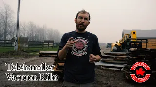 Woodworking Life 33 - Radio frequency vacuum kiln and our Haulotte Telehandler