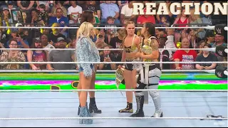 WWE Ronda Rousey & Shayna Baszler wins Undisputed tag team tittles| Liv Morgan Returns | Reaction