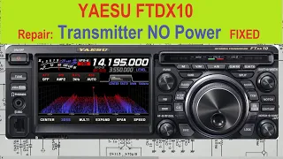 #289 Repair YAESU FTDX-10 No Power