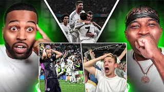 THEY GOING TO THE FINAL..Real madrid vs Bayern Thogden live experience (Reaction)