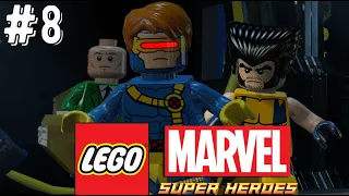 Lego Marvel Super Heroes - Люди Икс! Прохождение #8!