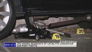 Police: Multiple catalytic converter thefts reported in Near North Side