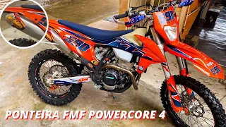 KTM 350 EXC-F 2022 COM PONTEIRA FMF POWERCORE 4