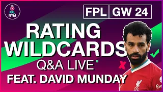 FPL GW24 RATING YOUR WILDCARD TEAMS! - Best/Worst Gameweek 24 Wildcards | Fantasy Premier League