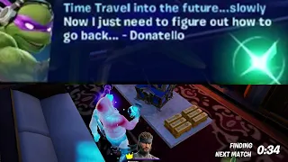 Time Travel into the future .. slowly Fortnite