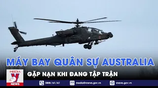 Trực thằng quân sự Australia lao xuống biển khi đang tập trận, 4 thành viên phi hành đoàn mất tích