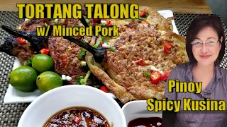 How to Cook Tortang Talong Recipe | Tortang Talong with Minced Pork | How to cook Eggplant Omelette