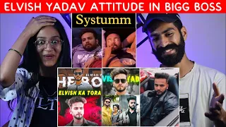 Reaction On : Elvish Yadav Attitude & Savage Moments In Bigg Boss | Elvish Yadav Bigg Boss Reaction