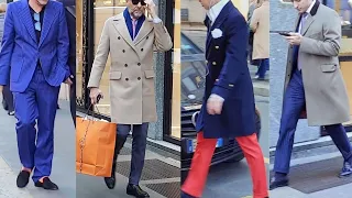 Men's Autumn Fashion, Street Style And Luxury Cars.