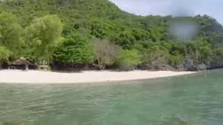 ANG THONG Marine Park with 100 degrees east