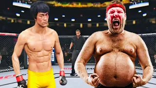 PS5 | Bruce Lee vs. Furious Fat Man (EA Sports UFC 4)🥊