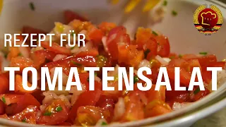 So schnell gelingt würziger Tomatensalat mit diesem einfach leckeren Rezept von damals aus der DDR