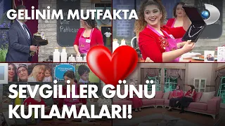 Stüdyoda "14 Şubat Sevgililer Günü" mutluluğu! Gelinim Mutfakta 866. Bölüm