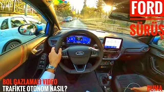 2008’DEN İYİ Mİ? KENDİ KENDİNE GİDEN FORD PUMA 2021 | GAZLAMALI POV SÜRÜŞ | 1.0 125 HP OTOMATİK