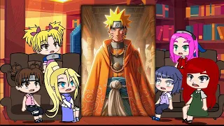 🥀 NARUTO GIRL'S + KHUSINA REACT'S TO TEAM 7 & NARUTO FAMILY // GACHA CLUB // NARUTO UZUMAKI;