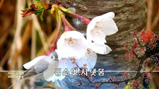 김소연-시냇물(2018신곡.가사자막)