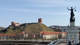 Первый день в Вильнюсе.  Полны впечатлений.