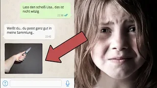 GRUSELIGE CHATS - ER WILL MICH UMBRINGEN 😭 (ZUM ERSCHRECKEN)