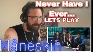 METALHEAD REACTS| Måneskin - NEVER HAVE I EVER - LETS PLAY!!