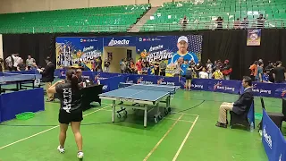 Final ll Ho Ying Malaysia vs Aminah Sukun Indonesia ll Specta Jateng Tenis Meja Internasional 2024