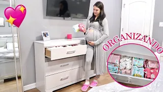 LAVANDO Y ORGANIZANDO LA ROPA DE LA BEBE 💖 ⎪NUEVA CAJONERA 😍