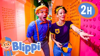 Color Factory NYC | Blippi | Kids Songs | Moonbug Kids